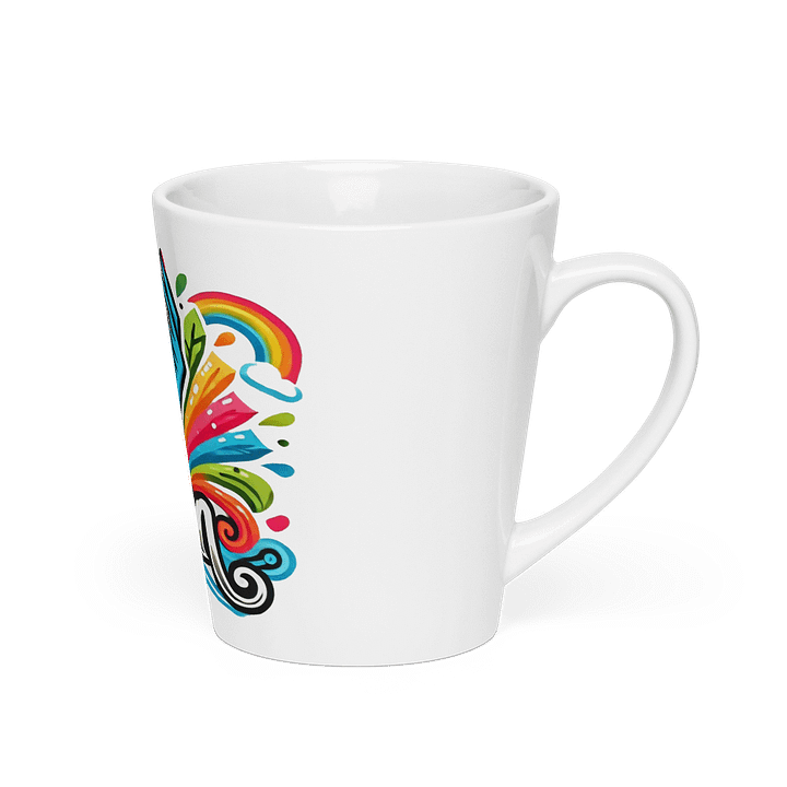 Colorful Mom's Embrace Latte Mug product image (2)