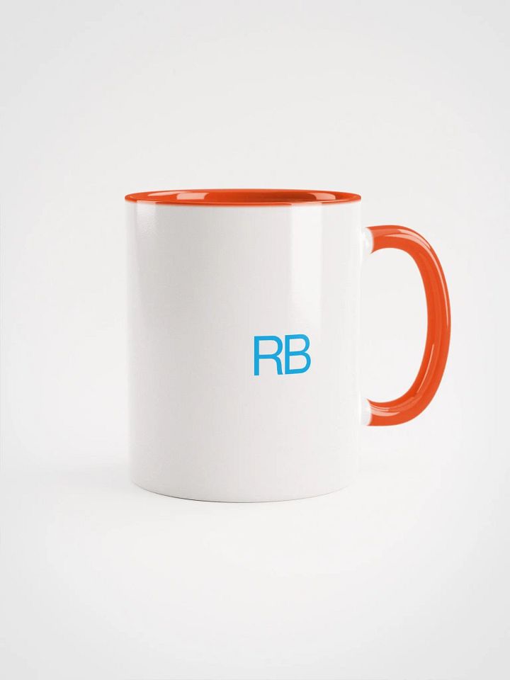 RB Ceramic Mug with Orange Inside product image (1)
