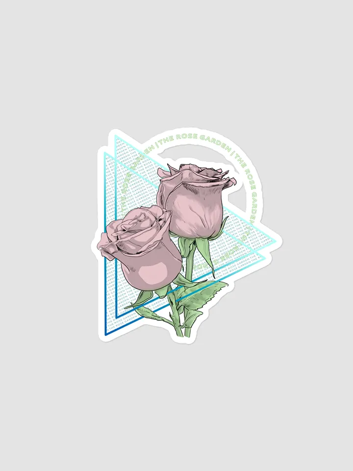 Rose Garden Bubble-free stickers product image (1)