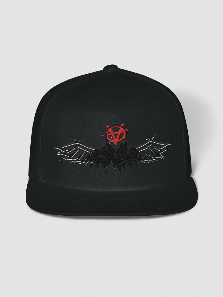 Vigilante flat snapback hat product image (1)