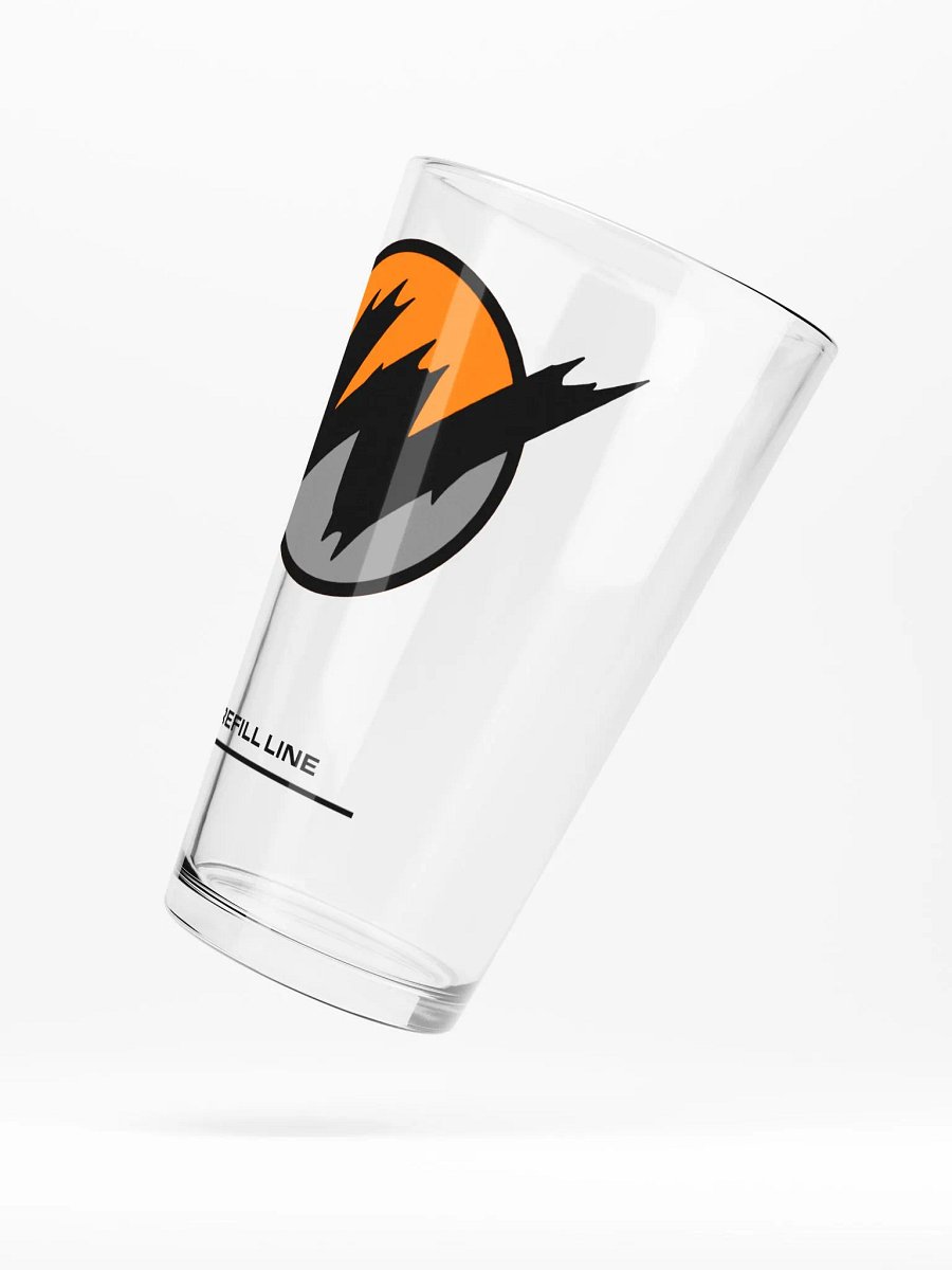 Never empty with wild Pint Glass product image (5)