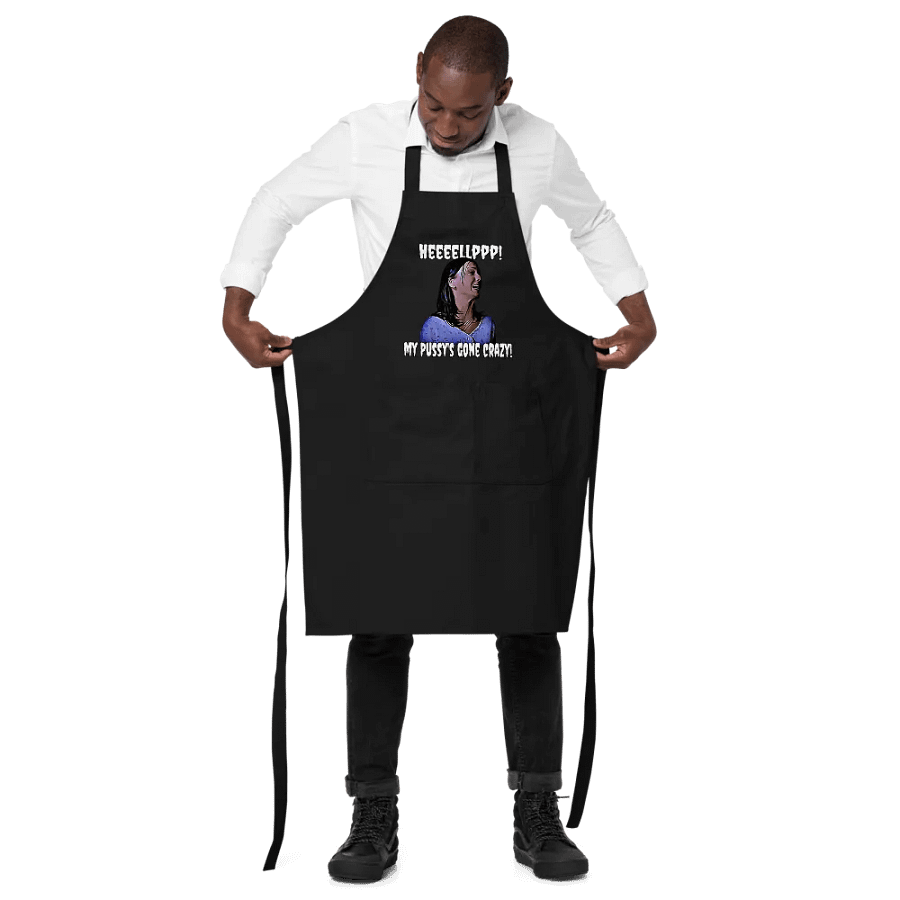Help! my pussy's gone crazy! SOL'S Organic Cotton Apron product image (2)