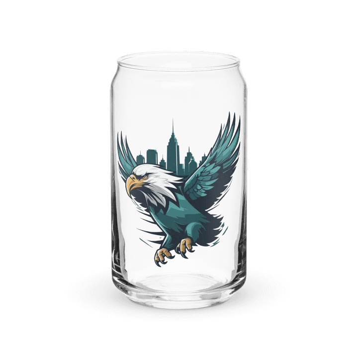 EAGLE CITYSCAPE Can-Shaped Glass product image (1)