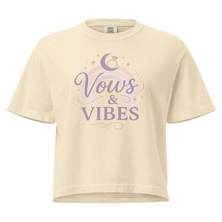 Vows & Vibes Box Tee product image (2)