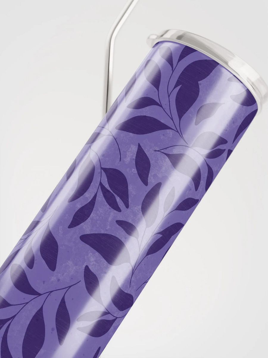 Midnight Foliage Purple 20oz. Stainless Steel Tumbler product image (4)
