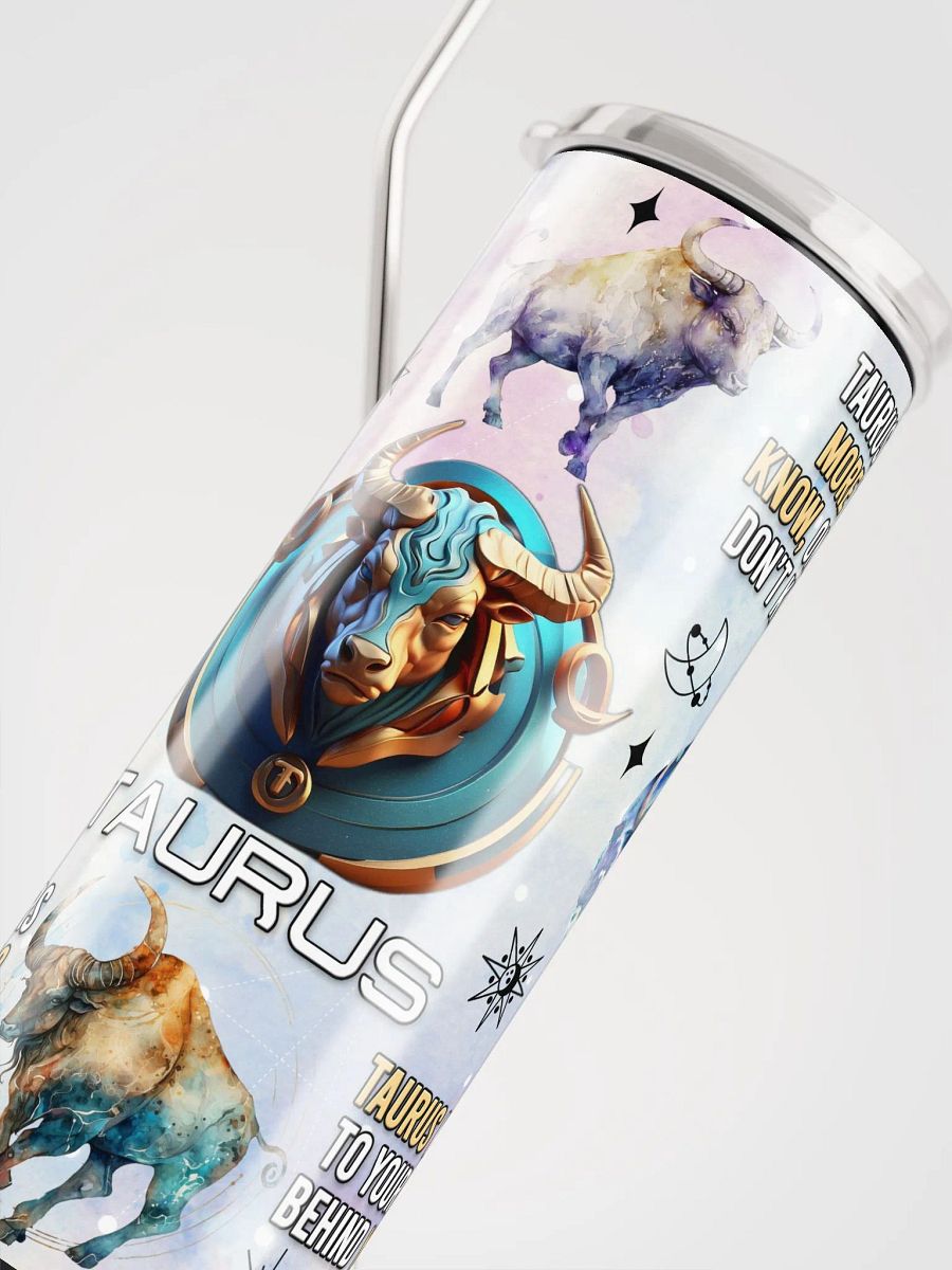 Celestial Taurus Stainless Steel Tumbler product image (9)