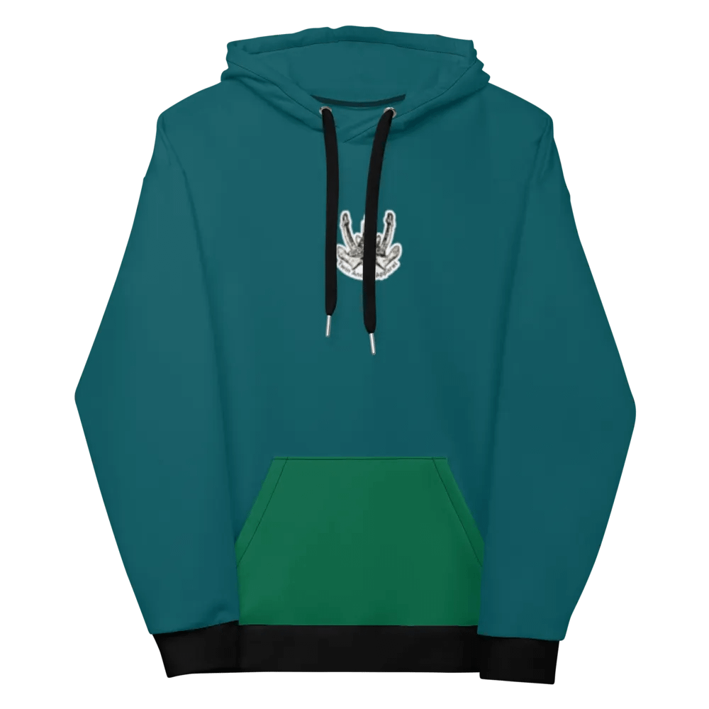 Teal Anchor Hoodie product image (10)