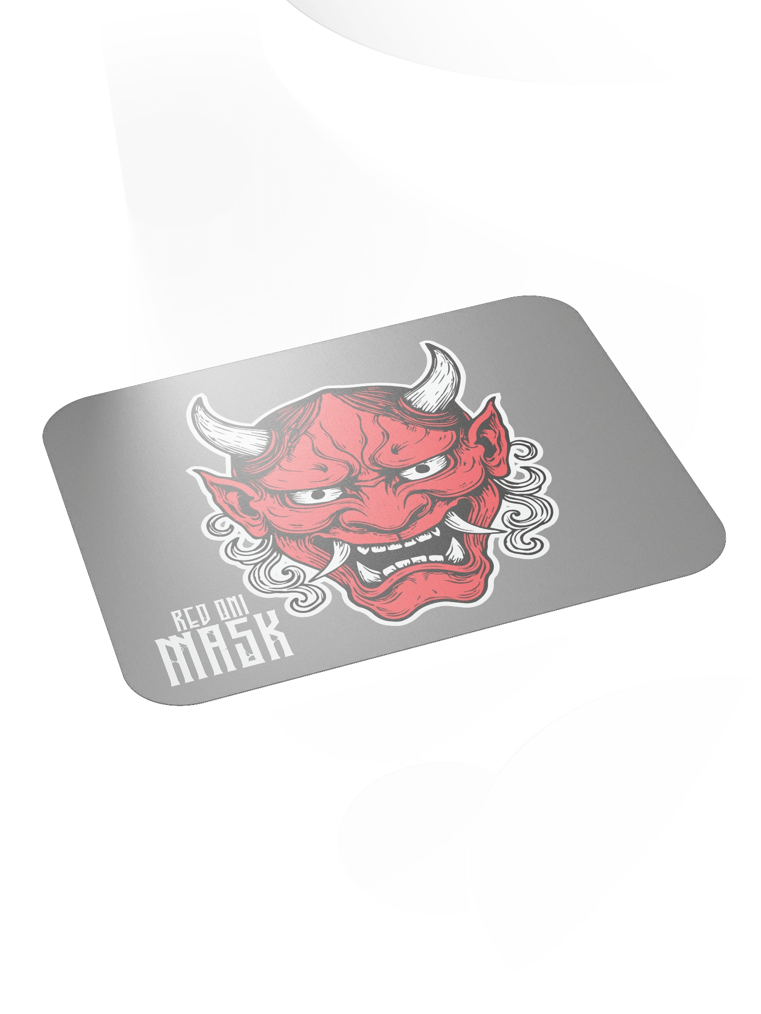 Fierce Red Oni Mouse Pad product image (4)