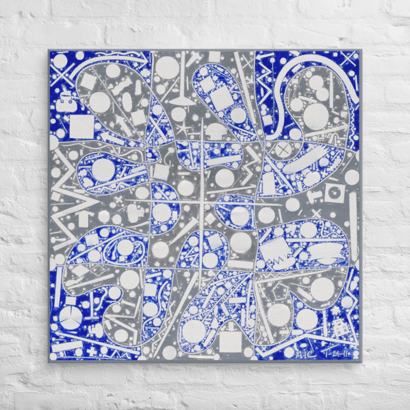 Cartoon Crankshaft on Canvas (36" x 36") product image (2)