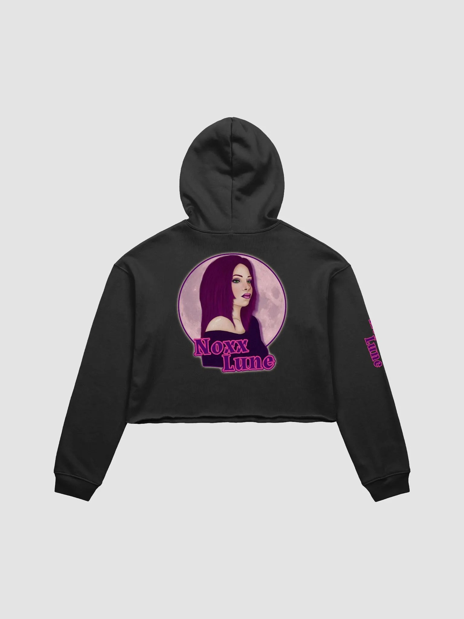 NoxxLune Crop top Hoodie product image (2)