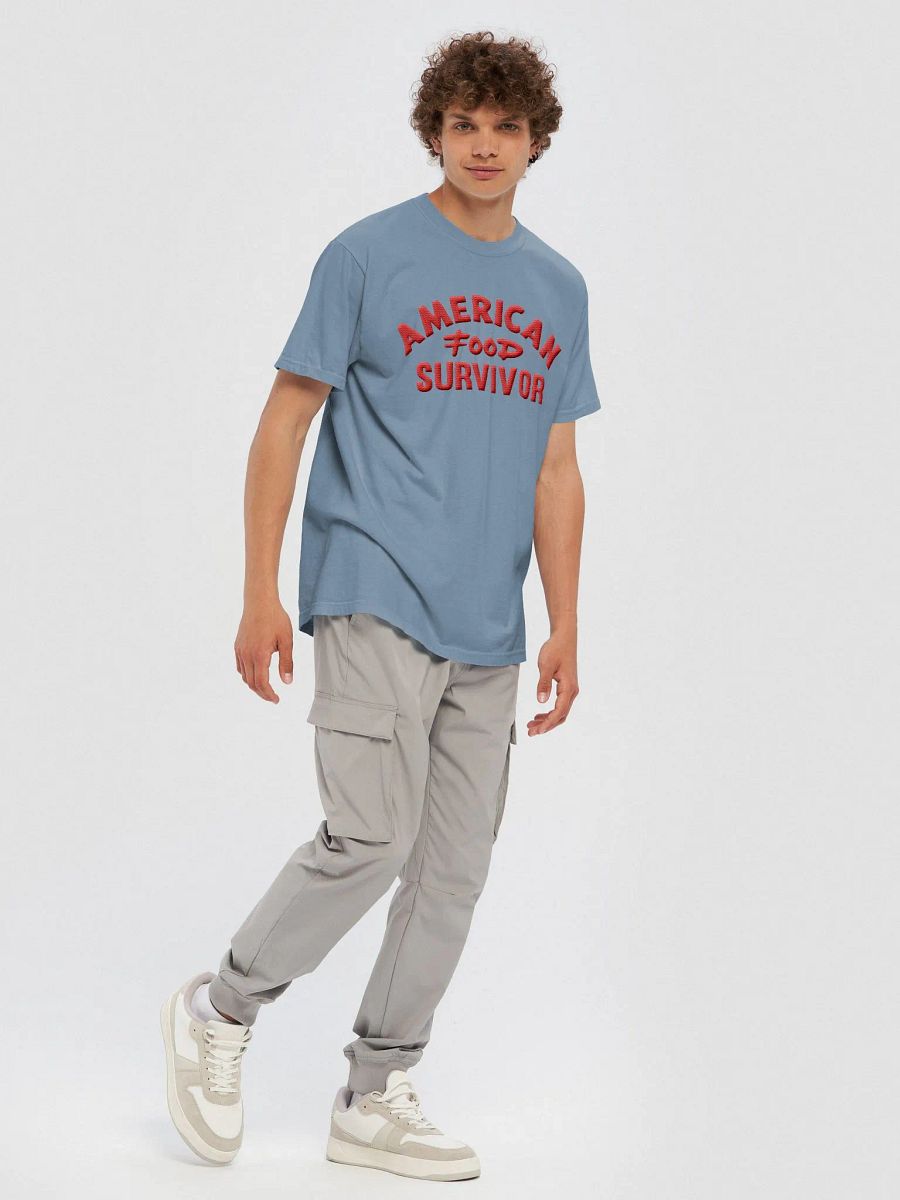 'American Food Survivor' Embroidered Tee product image (6)