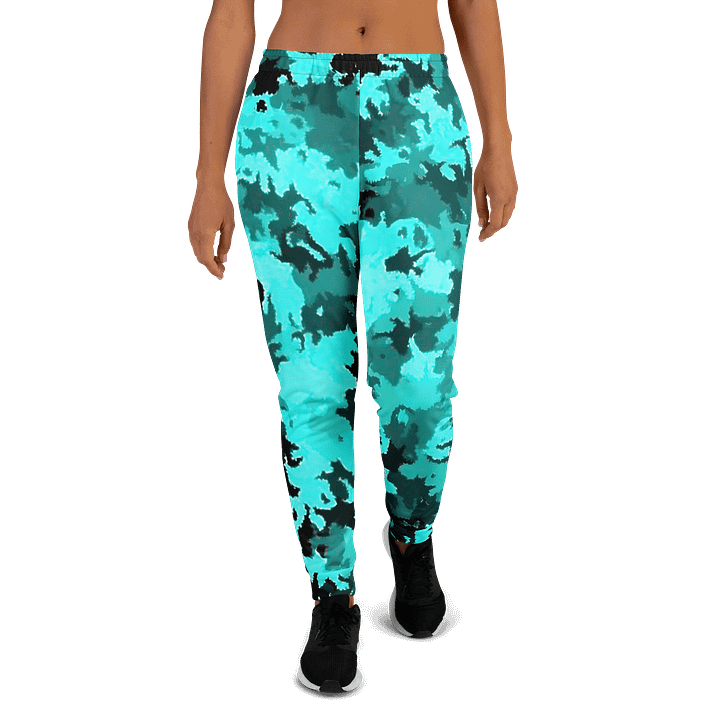 Teal All-Over Women's Joggers product image (2)