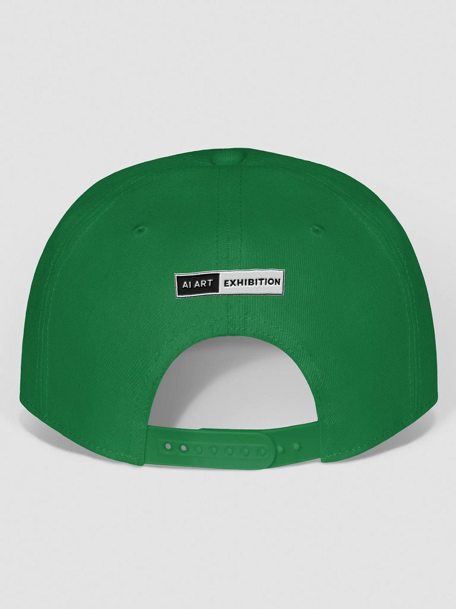 Green "THE LAND OF MILK & HONEY" Snapback Cap product image (4)