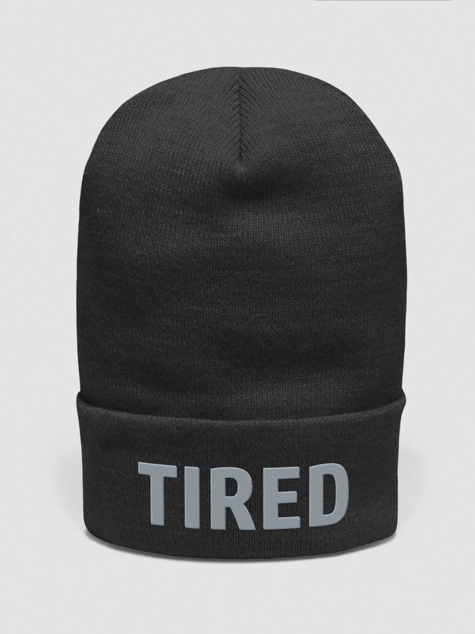 TIRED - beanie product image (1)