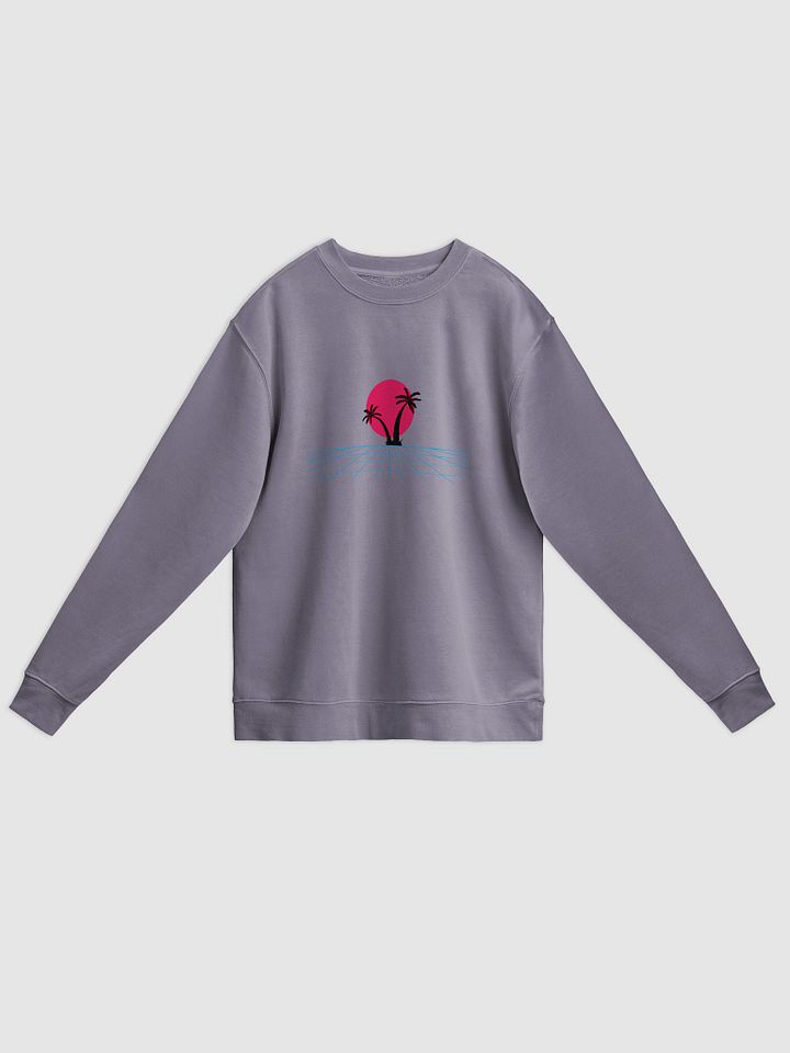 Retro Sunset Palm Trees Sweatshirt product image (1)