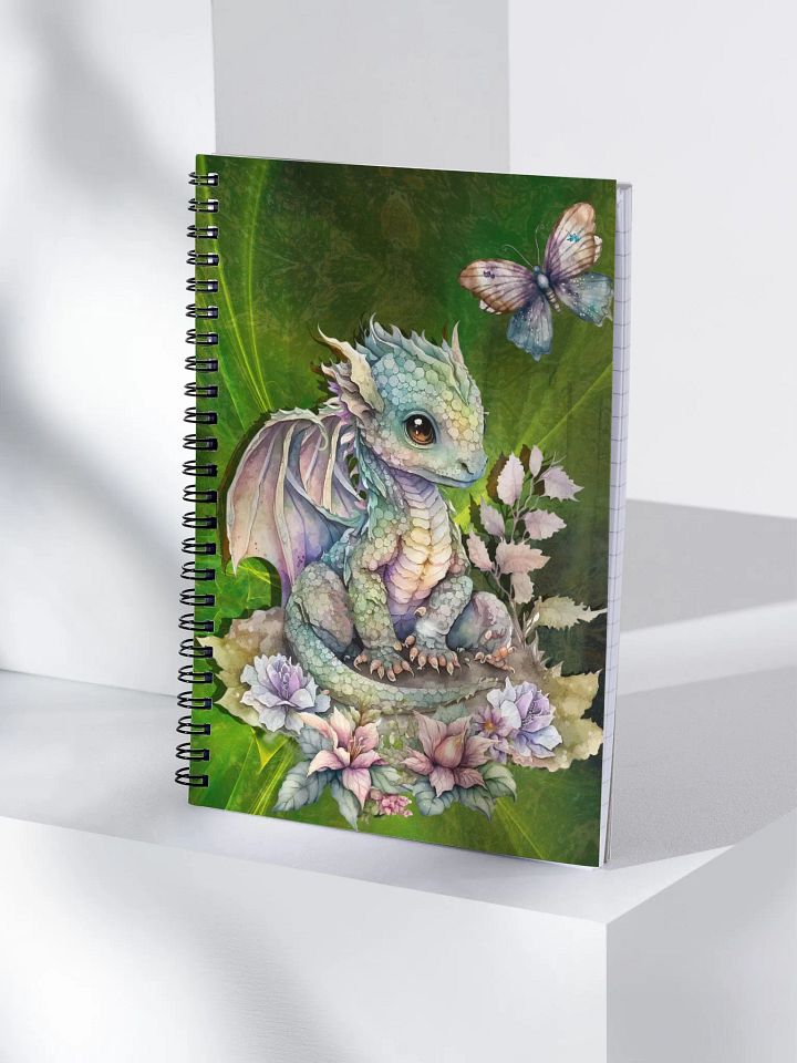 Magical Dragon Butterfly Notebook Watercolor product image (1)