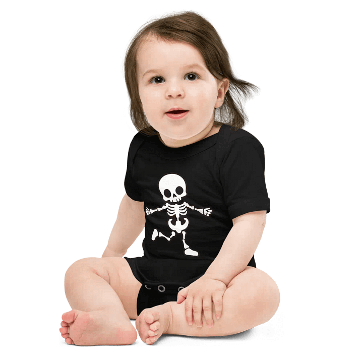 Playful Skeleton Baby Onesie product image (2)