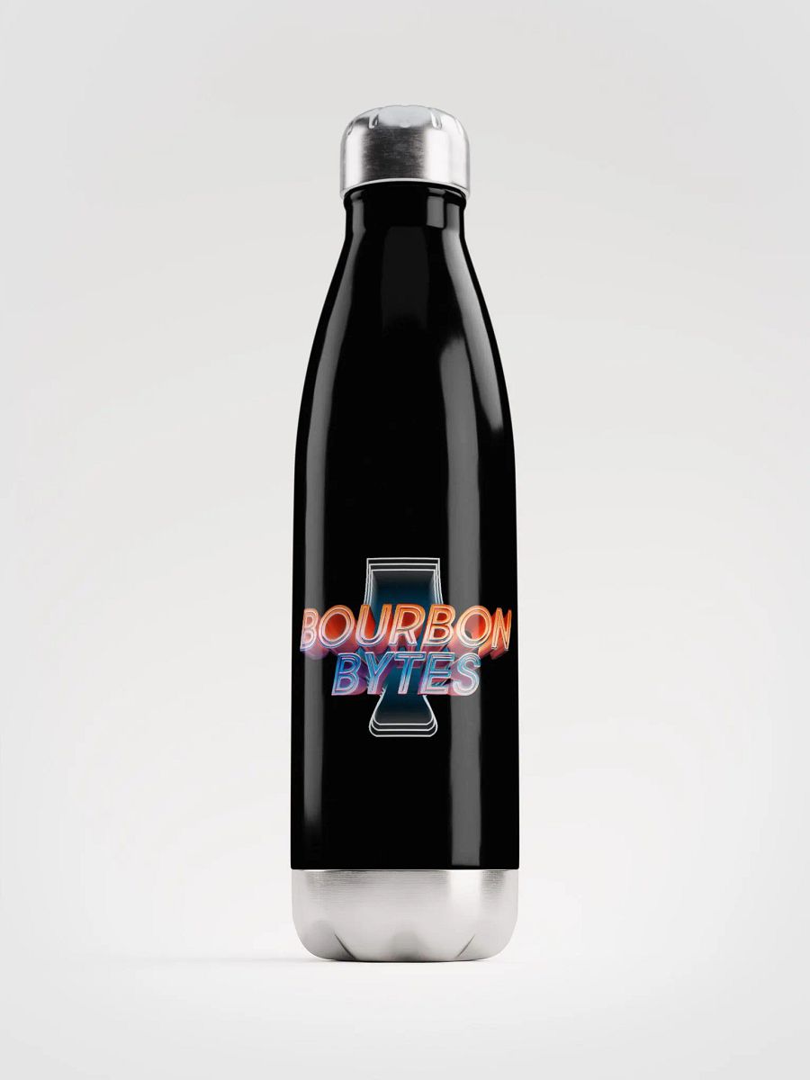 Bourbon Bytes Stainless Steel Water Bottle product image (1)