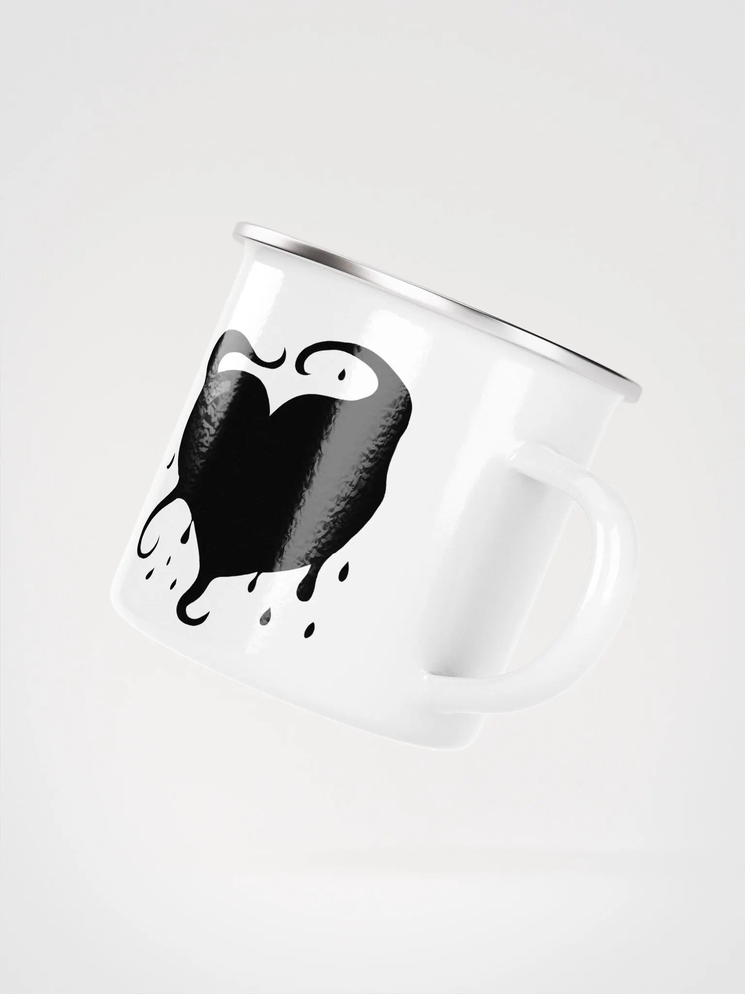 Filth Heart Enamel Mug product image (2)