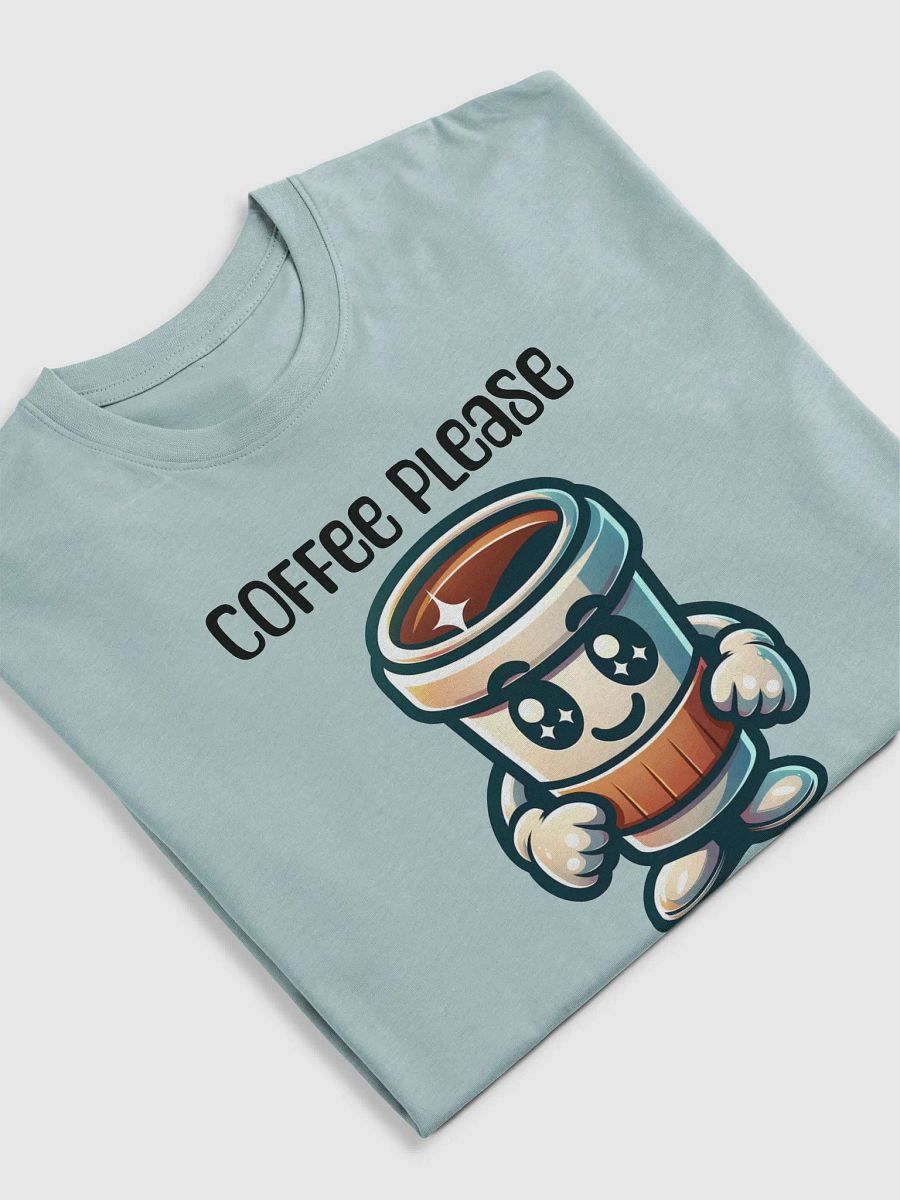 Cheerful Coffee Cup Character Tee product image (21)