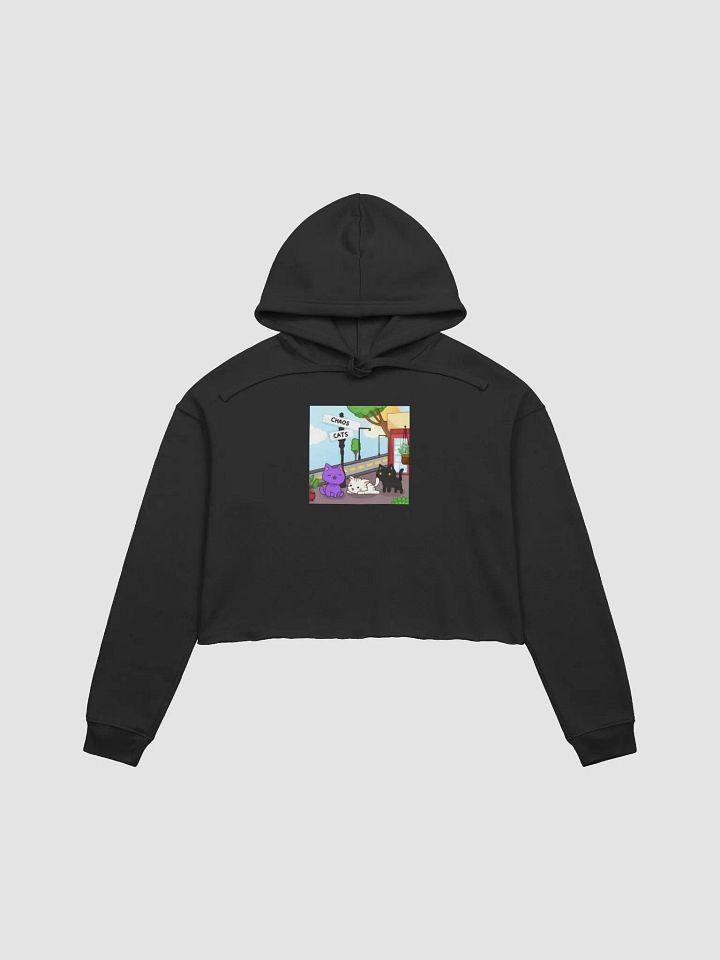 Kitty Corner Cropped Hoodie product image (3)