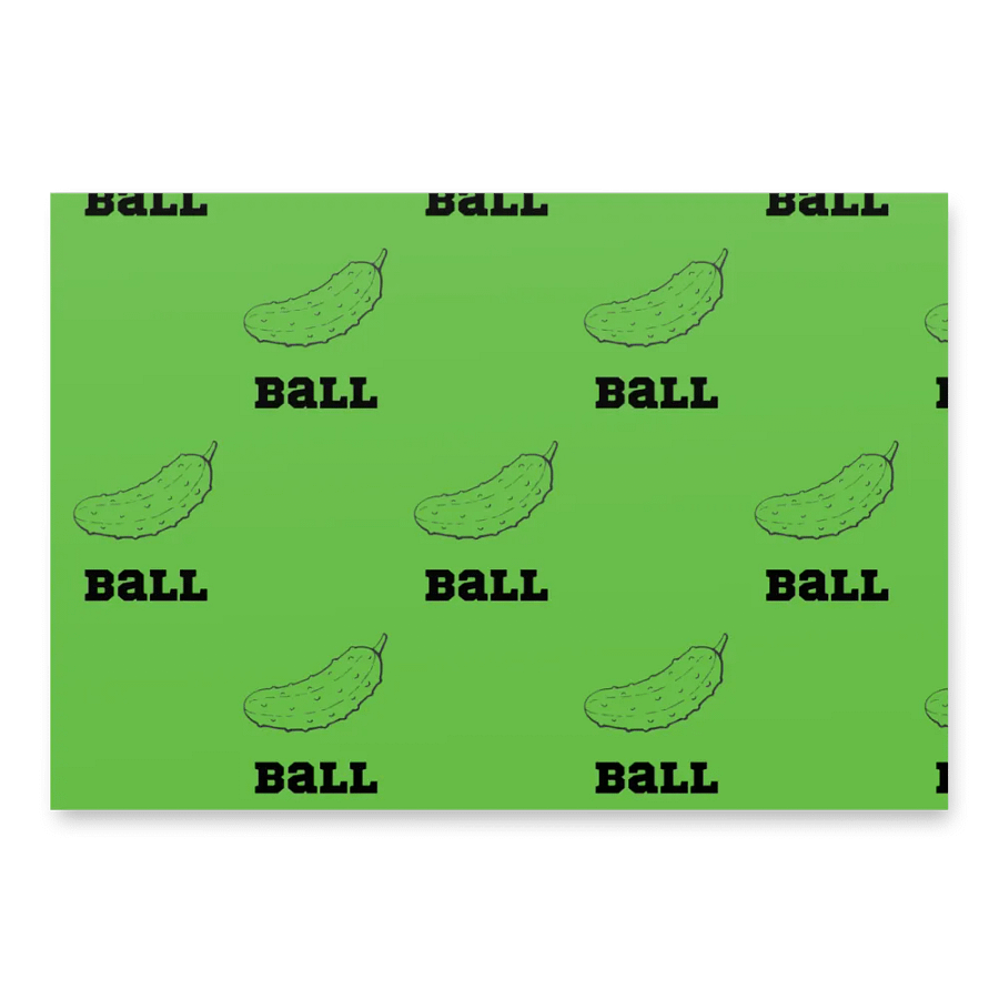 Pickleball Wrapping Paper product image (1)
