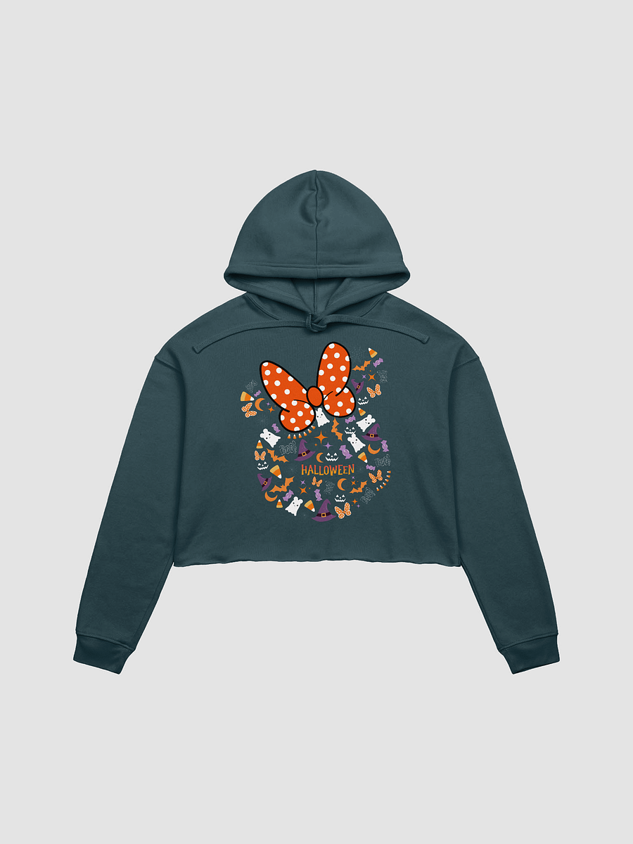 Disney Halloween Minnie Mosaic Crop Hoodie. product image (2)