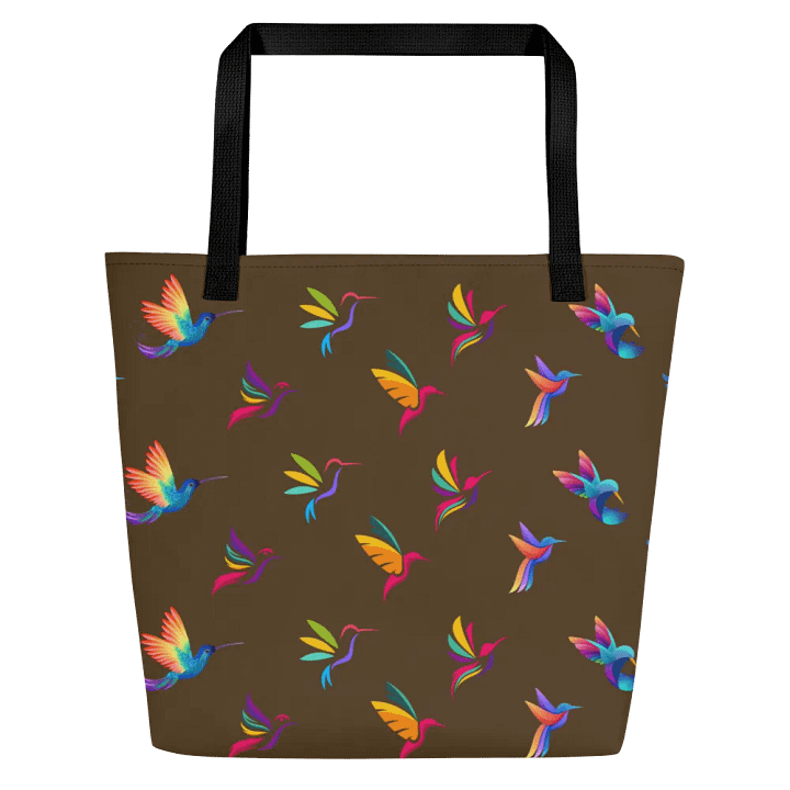 Vibrant Hummingbird Haven Tote mor nature lovers product image (1)
