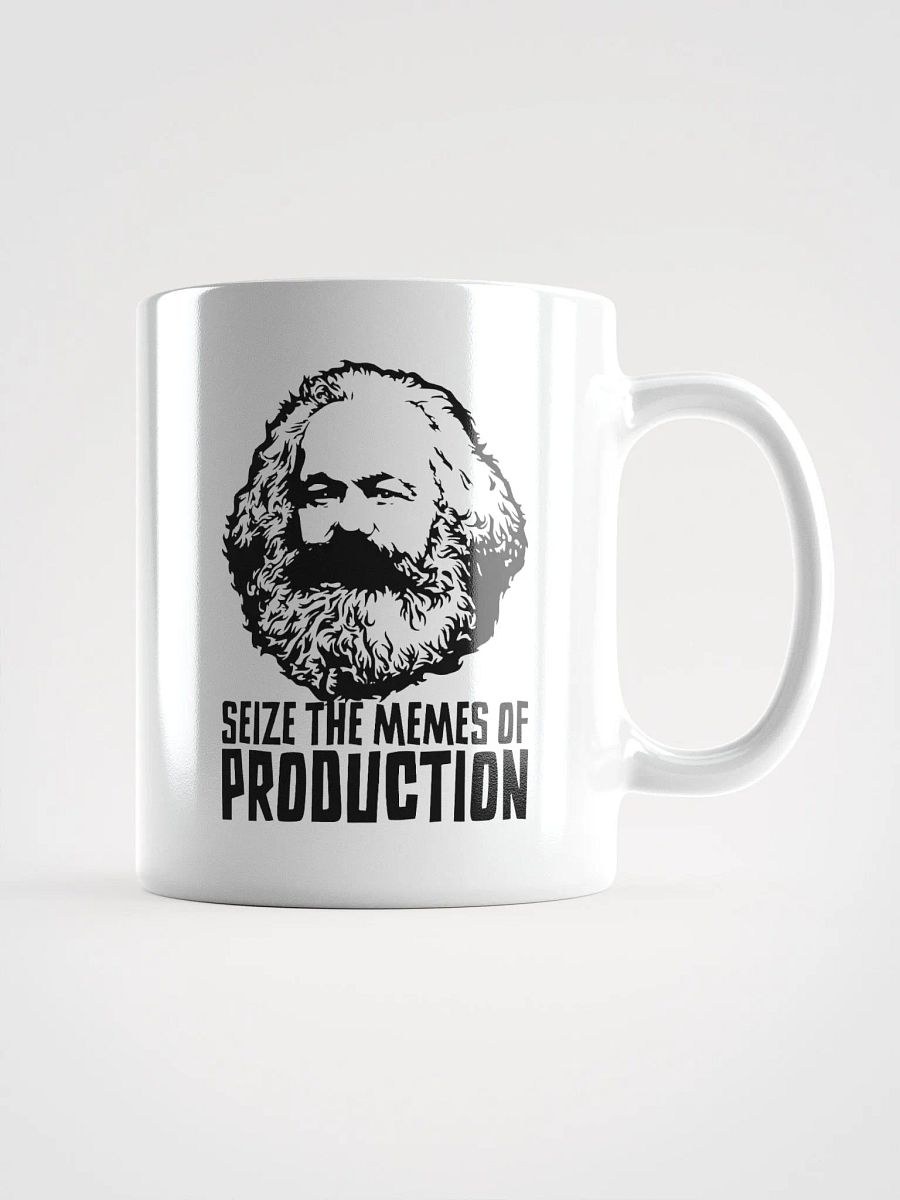 Seize the Memes of Production | Funny Karl Marx Coffee Mug product image (1)