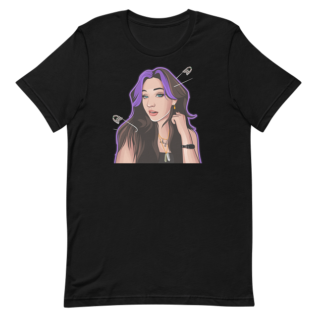 Charley Purple Hair T-Shirt product image (1)