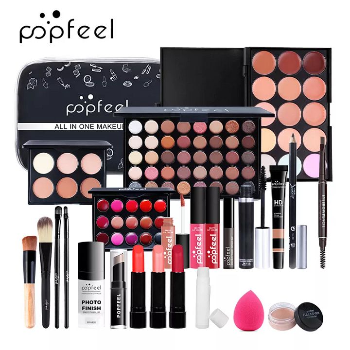 Professional Makeup Kit All For 1 Real And Free Shipping Makeup Set Full Girls C product image (1)