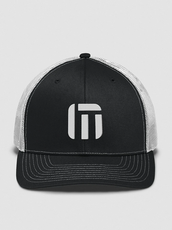 White Logo Trucker Hat product image (5)