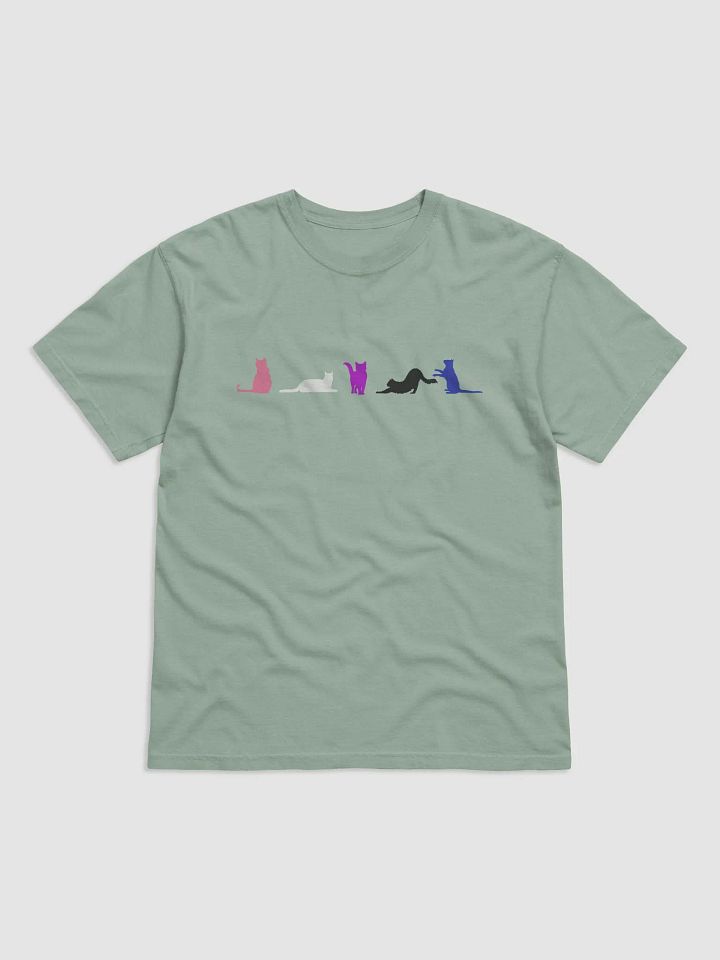 Genderfluid Pride Cats Men's Shirt product image (4)