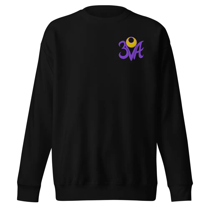 3VA Embroidered Crewneck Sweatshirt product image (1)