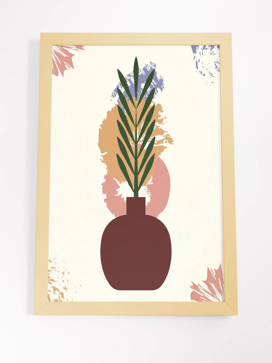 Elegant Vase of Serenity Matte Poster product image (21)