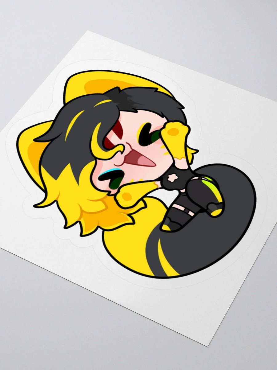 Mega - Yellow Sticker product image (3)