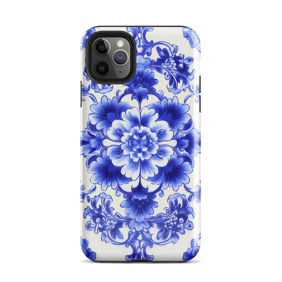 Blue and White Chinese Porcelain Pattern iPhone® Tough Case product image (2)