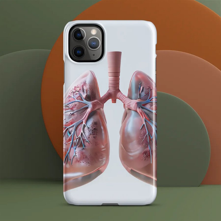 Lung Network Snap Case product image (55)