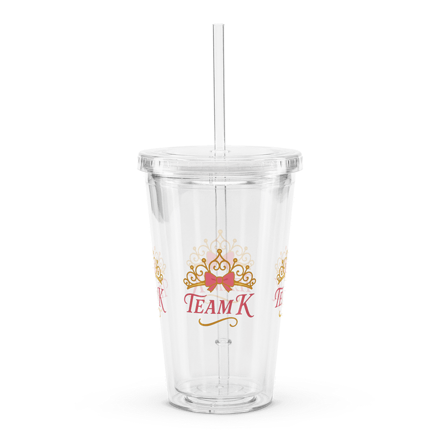 Team K (V-1) Clear Plastic Tumbler product image (3)