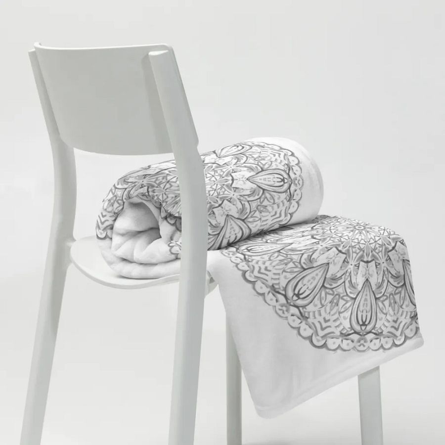 Mandala Harmony Throw Blanket product image (9)