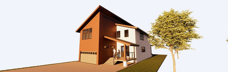 A Modern Two-Story Home - Design Package product image (5)