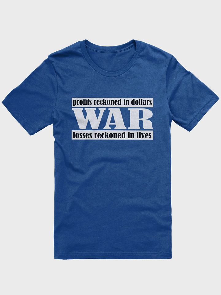 The Cost Of War - Bella+Canvas Supersoft T-Shirt product image (1)