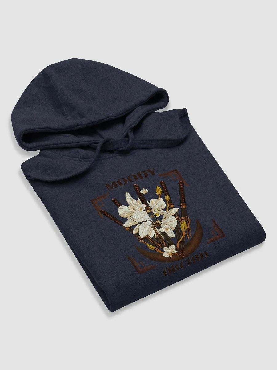 Bronze Japanese Katana & Orchids Pullover Hoodie product image (5)