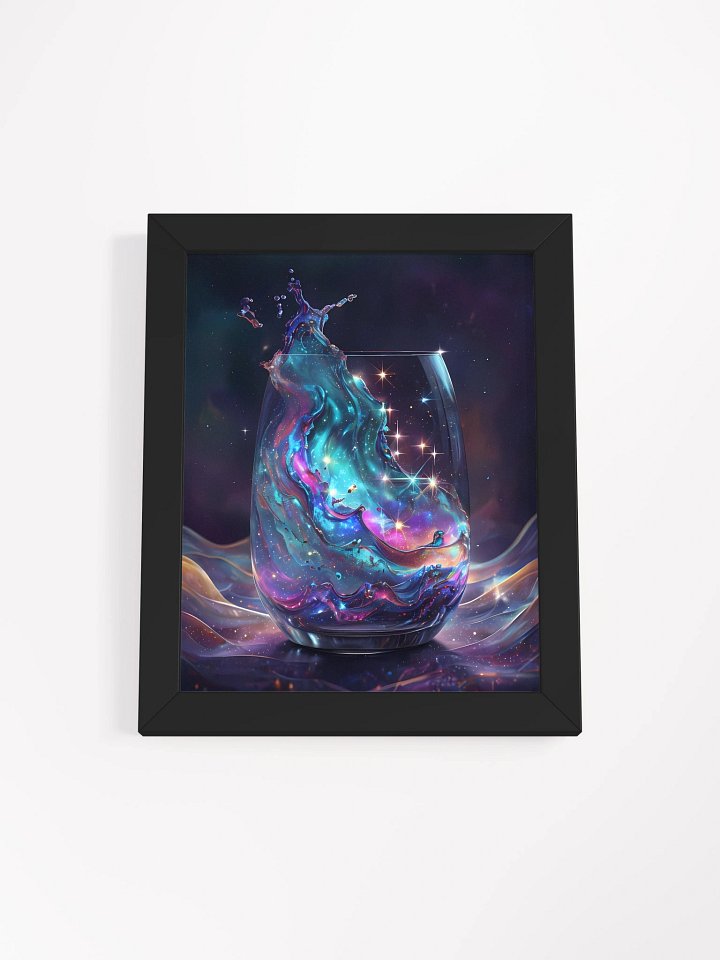 Nebula Swirl Framed Art Print product image (2)