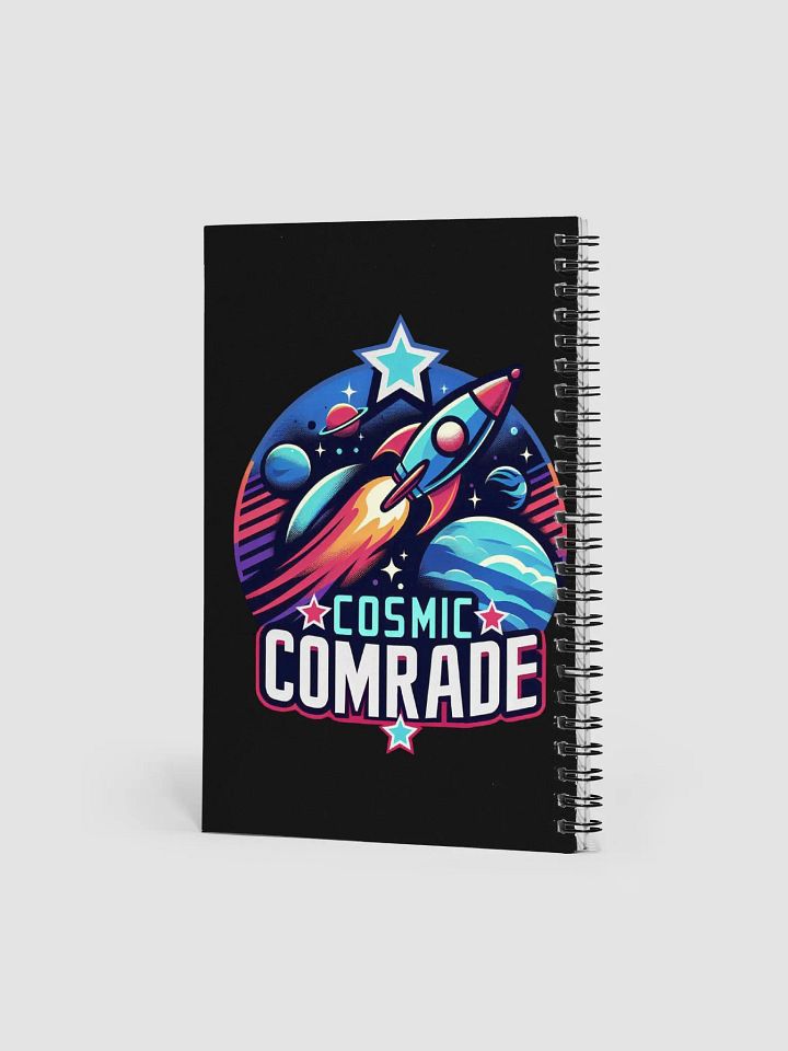 Cosmic Comrade Spiral Notebook product image (2)