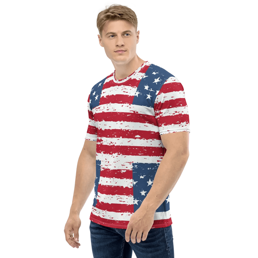Geaux 31 (On Back) - Flag Style Pattern Tee product image (3)