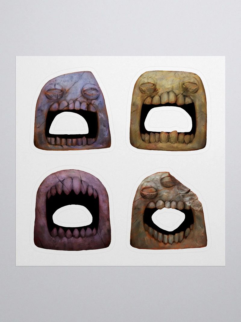 Singing Headstone Stickers