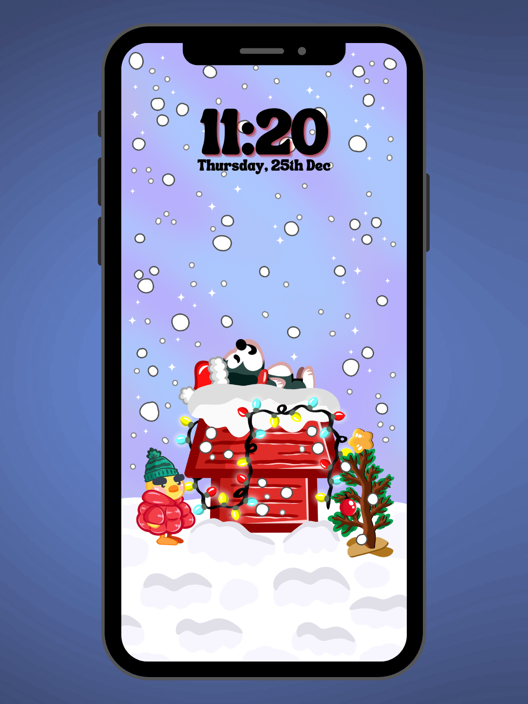 Holiday OlivesCrossing iPhone/Android Wallpaper 2025 product image (1)