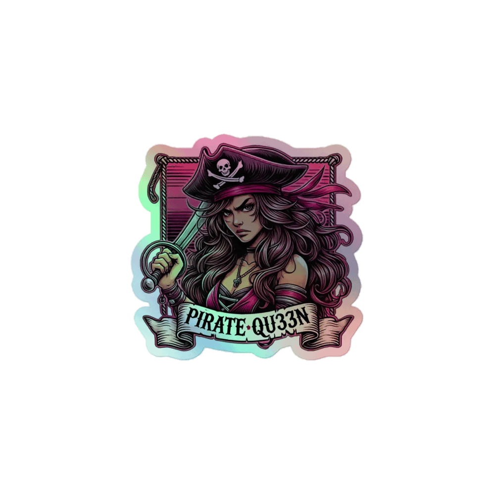 PirateQueen Holygram Sticker product image (1)