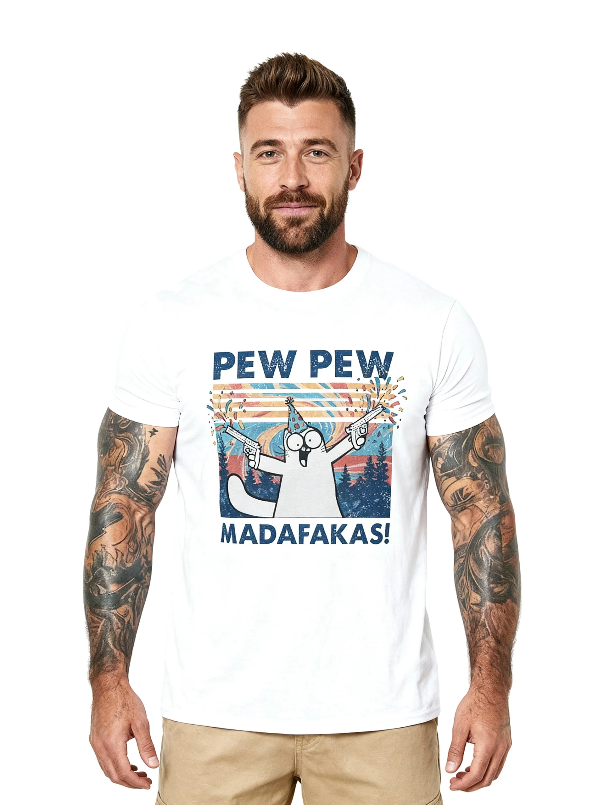 PEW PEW Madafakas T-Shirt product image (3)